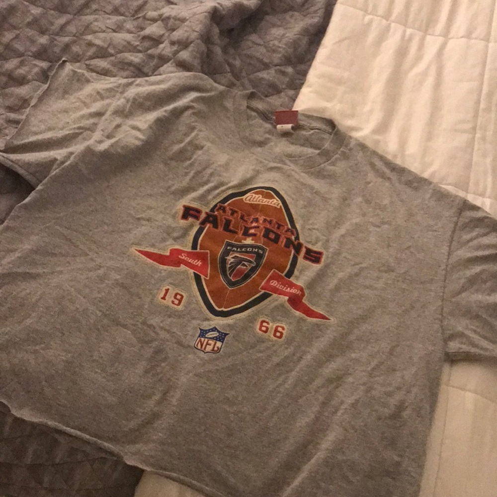 Oversized cropped atl tshirt